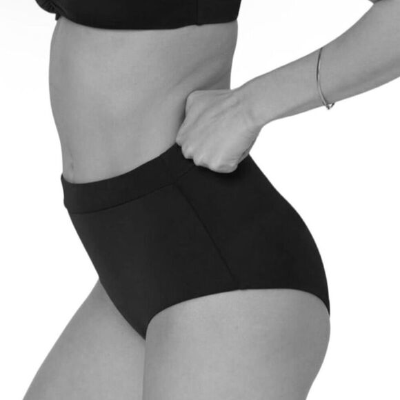 Andie Swim Wide Band High Waisted Bikini Bottom in Chili Pepper Size XS NWT - Picture 9 of 11